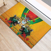 Guyana Emancipation Day Rubber Doormat Guyanese And Pride - Wonder Print Shop