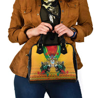 Guyana Emancipation Day Shoulder Handbag Guyanese And Pride - Wonder Print Shop