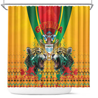 Guyana Emancipation Day Shower Curtain Guyanese And Pride - Wonder Print Shop