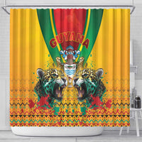 Guyana Emancipation Day Shower Curtain Guyanese And Pride - Wonder Print Shop