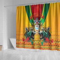 Guyana Emancipation Day Shower Curtain Guyanese And Pride - Wonder Print Shop
