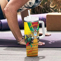 Guyana Emancipation Day Tumbler With Handle Guyanese And Pride - Wonder Print Shop