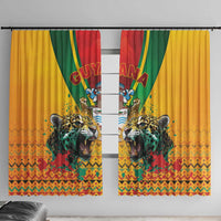 Guyana Emancipation Day Window Curtain Guyanese And Pride - Wonder Print Shop