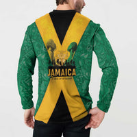 Jamaica Emancipation Day Button Sweatshirt Wi Likkle But Wi Tallawah - Wonder Print Shop