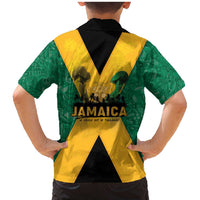 Jamaica Emancipation Day Family Matching Mermaid Dress and Hawaiian Shirt Wi Likkle But Wi Tallawah - Wonder Print Shop