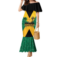 Jamaica Emancipation Day Family Matching Mermaid Dress and Hawaiian Shirt Wi Likkle But Wi Tallawah - Wonder Print Shop