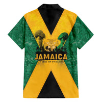 Jamaica Emancipation Day Family Matching Off The Shoulder Long Sleeve Dress and Hawaiian Shirt Wi Likkle But Wi Tallawah - Wonder Print Shop