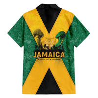 Jamaica Emancipation Day Family Matching Off Shoulder Short Dress and Hawaiian Shirt Wi Likkle But Wi Tallawah - Wonder Print Shop