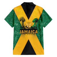 Jamaica Emancipation Day Family Matching Short Sleeve Bodycon Dress and Hawaiian Shirt Wi Likkle But Wi Tallawah - Wonder Print Shop