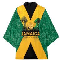 Jamaica Emancipation Day Kimono Wi Likkle But Wi Tallawah - Wonder Print Shop