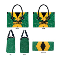 Jamaica Emancipation Day Leather Bag Wi Likkle But Wi Tallawah - Wonder Print Shop