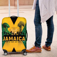 Jamaica Emancipation Day Luggage Cover Wi Likkle But Wi Tallawah - Wonder Print Shop