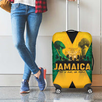 Jamaica Emancipation Day Luggage Cover Wi Likkle But Wi Tallawah - Wonder Print Shop