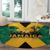 Jamaica Emancipation Day Round Carpet Wi Likkle But Wi Tallawah - Wonder Print Shop