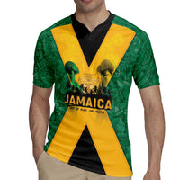 Jamaica Emancipation Day Rugby Jersey Wi Likkle But Wi Tallawah - Wonder Print Shop