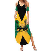 Jamaica Emancipation Day Summer Maxi Dress Wi Likkle But Wi Tallawah - Wonder Print Shop