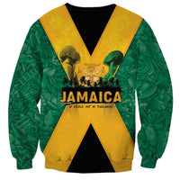 Jamaica Emancipation Day Sweatshirt Wi Likkle But Wi Tallawah - Wonder Print Shop