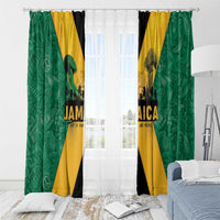 Jamaica Emancipation Day Window Curtain Wi Likkle But Wi Tallawah - Wonder Print Shop