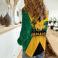 Jamaica Emancipation Day Women Casual Shirt Wi Likkle But Wi Tallawah - Wonder Print Shop
