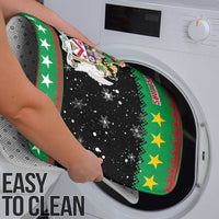 Saint Kitts And Nevis Christmas Bathroom Set Coat Of Arms Xmas Vibe - Wonder Print Shop