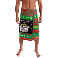 Saint Kitts And Nevis Christmas Lavalava Coat Of Arms Xmas Vibe - Wonder Print Shop