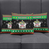 Saint Kitts And Nevis Christmas Pillow Cover Coat Of Arms Xmas Vibe - Wonder Print Shop