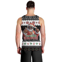 South Africa Christmas Men Tank Top Hip Hop Santa Claus LT05 - Wonder Print Shop