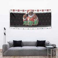 South Africa Christmas Tapestry Hip Hop Santa Claus LT05 - Wonder Print Shop