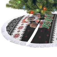 South Africa Christmas Tree Skirt Hip Hop Santa Claus LT05 - Wonder Print Shop