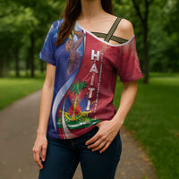 Haiti Independence Day Cross Shoulder Shirt The First Black Independent Nation - Wonder Print Shop