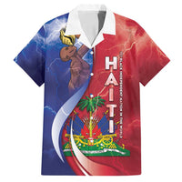 Haiti Independence Day Family Matching Off Shoulder Short Dress and Hawaiian Shirt The First Black Independent Nation - Wonder Print Shop