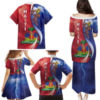 Haiti Independence Day Family Matching Puletasi and Hawaiian Shirt The First Black Independent Nation - Wonder Print Shop