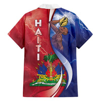Haiti Independence Day Family Matching Short Sleeve Bodycon Dress and Hawaiian Shirt The First Black Independent Nation - Wonder Print Shop