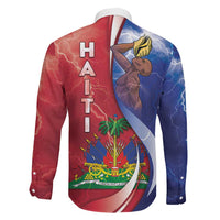 Haiti Independence Day Family Matching Short Sleeve Bodycon Dress and Hawaiian Shirt The First Black Independent Nation - Wonder Print Shop