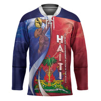 Haiti Independence Day Hockey Jersey The First Black Independent Nation - Wonder Print Shop