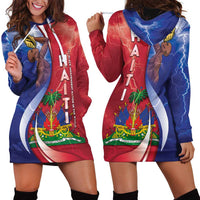 Haiti Independence Day Hoodie Dress The First Black Independent Nation - Wonder Print Shop