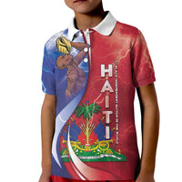 Haiti Independence Day Kid Polo Shirt The First Black Independent Nation - Wonder Print Shop