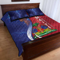 Haiti Independence Day Quilt Bed Set The First Black Independent Nation - Wonder Print Shop
