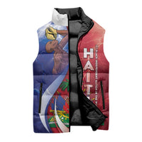 Haiti Independence Day Sleeveless Puffer Jacket The First Black Independent Nation - Wonder Print Shop