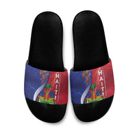 Haiti Independence Day Slide Sandals The First Black Independent Nation - Wonder Print Shop