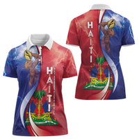 Haiti Independence Day Women Polo Shirt The First Black Independent Nation - Wonder Print Shop