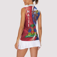 Haiti Independence Day Women Sleeveless Polo Shirt The First Black Independent Nation - Wonder Print Shop