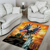 United States Fourth Of July Area Rug Happy Independence Day