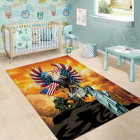 United States Fourth Of July Area Rug Happy Independence Day