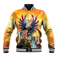 United States Fourth Of July Baseball Jacket Happy Independence Day