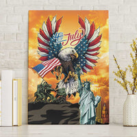 United States Fourth Of July Canvas Wall Art Happy Independence Day