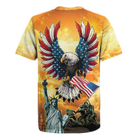 United States Fourth Of July Rugby Jersey Happy Independence Day