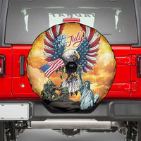 United States Fourth Of July Spare Tire Cover Happy Independence Day