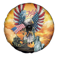United States Fourth Of July Spare Tire Cover Happy Independence Day