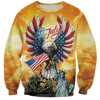 United States Fourth Of July Sweatshirt Happy Independence Day